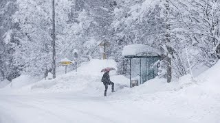 La neige paralyse une partie de l'Europe