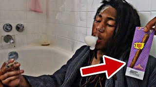 *backwood bathroom HOTBOX*