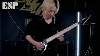 ESP Guitars: ESP M-II DX Demonstration by SYU (GALNERYUS)