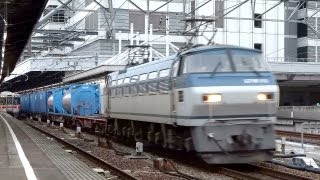 JR貨物 EF66-119 貨物列車 (5092レ EF66担当 元950レ) 東海道線 名古屋駅