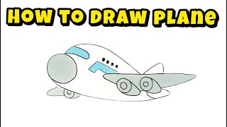 Beginner's Guide: How to Draw Plane – Simple and Fun Art Session