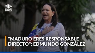 María Corina Machado, líder opositora venezolana, fue detenida por el régimen de Nicolás Maduro