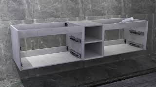 Installation Video for Double Sink Vanity - TONA