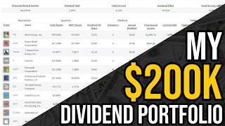 How Much My Dividend Portfolio Paid Me In January! ($200,500 Account)