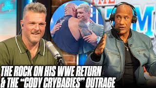 The Rock Talks His Return To The WWE Ring & The Outrage Around Cody Rhodes | Pat McAfee Show