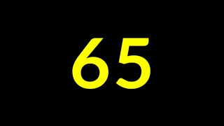 65 Seconds Countdown Timer With Sound Effect