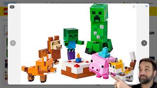 LEGO Minecraft Baby Pig's Birthday Celebration set 21281 revealed!