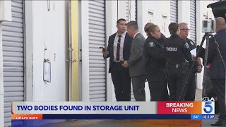 Two bodies found in storage unit in Santa Ana