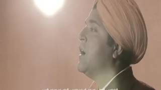 Swami Vivekananda speaking in Chicago "sisters and brothers of America"