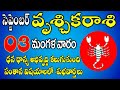 ధన ధాన్య అభివృద్ధి |VruchikaRasi DailyPhalalu inTelugu |VruchikaRasi Phalalu September 2024|#scorpio