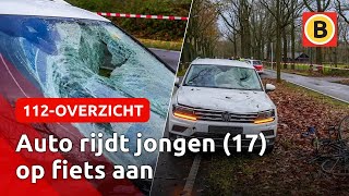 Jongen ERNSTIG GEWOND geraakt bij AANRIJDING | 112-nieuws