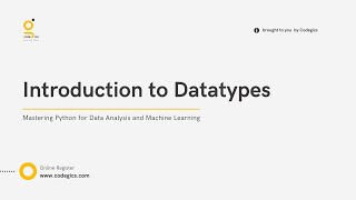 Module 1: Python Data Types Made Easy!