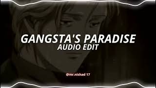 gangsta's paradise (remix) - coolio [edit audio]