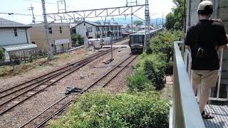 ×「鳴らされた」→〇「鳴らしてくれた」　ありがとう運転士さん!　長浜鉄道スクエア　223系　MH