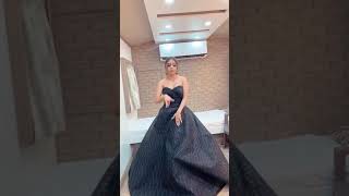 Devoleena Bhattacharjee | Tuto Sadi Care Ni Karda | Devoleena Bhattacharjee Hot In Black Dress