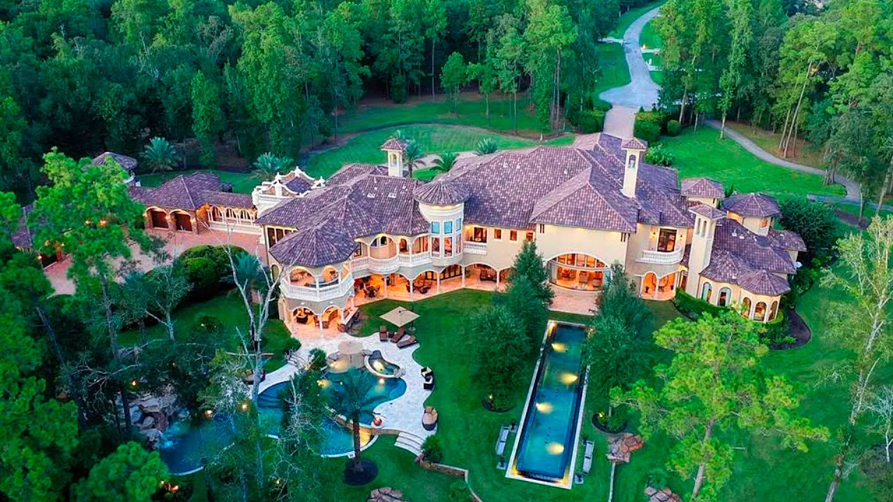 Tour Of Two Luxury Texas Mega Mansions The Cost Of The Mansions Is