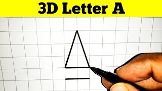 3D Drawing A Step By Step || 3D Art || Easy Drawing