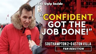 "Confident performance, got the job done!" | Southampton 2-0 Aston Villa | The Ugly Inside