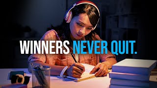 WINNERS NEVER QUIT - Best Self Discipline Motivation Compilation for Success & Studying