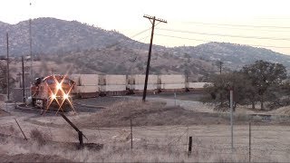 Up and Around! | BNSF 6159 at the Tehachapi Loop | December 22nd, 2017