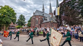 Königsparade der St. Pankratius-Schützenbruderschaft Amern St. Anton 2022