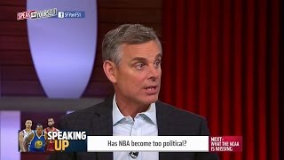 Has the NBA become too political? | SPEAK FOR YOURSELF