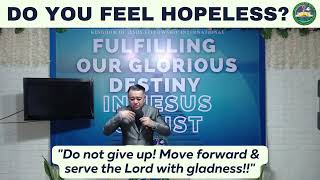 Are you feeling hopeless? (Nawawalan ka na ba ng Pag-asa?) - Word of God in 5 minutes