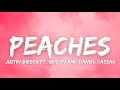 Justin Bieber - Peaches (Lyrics) ft. Daniel Caesar, Giveon