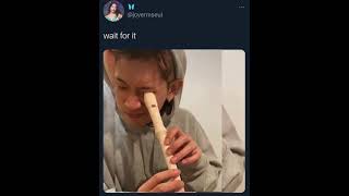 Stan Twitter: Crush hypnotizing Joy with his impressive recorder skills [Joy and Crush dating joke]