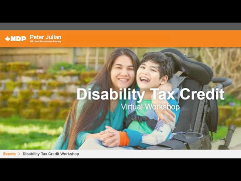 What is the disability tax credit for 2021?