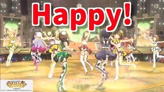 【アイマスMV】Happy!　サビ全員分　アイドルマスターステラステージ