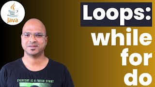 #3.3 Java Tutorial | While | For | Iteration Statement | Loops