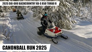 SnowRider TV Ep. 180, Säsong 8 - Dags för Canonball Run, 2025 Ski-Doo Backcountry XR-S 850 Turbo R