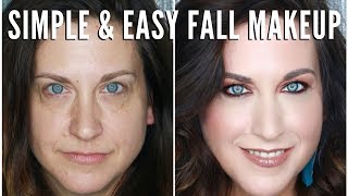 Simple And Easy Fall Makeup Looks For Women Over 40 - mathias4makeup