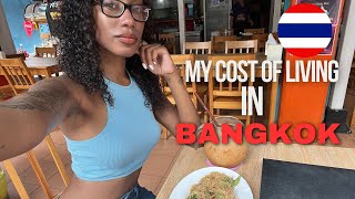 MY COST OF LIVING IN BANGKOK! (IS IT EXPENSIVE?) #bangkok #expatlife #thailand