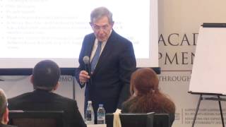 LAD GEORGIA, Lecture on Finance by Prof. Alan Trager. 20.01.2016