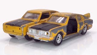 Ford Taunus TC Coupe Jackie Stewart. Restoration of two models from Gama Mini.