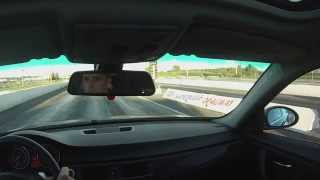 BMW N54 335xi runs 12.8 @ 107 MPH at 1/4 mile