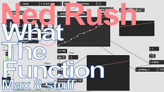 Max MSP Tutorial - The Function Object = Ned Rush