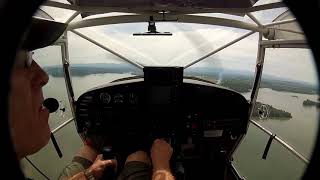 Kitfox Floats 1st Take Off and Landing