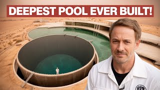 Engineers Built the world's deepest diving pool