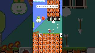 How did Kid Mario survive this? 😂
