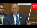 Glenn Ivey Points Finger At Trump Trying To Defund FBI At House Judiciary Committee Hearing On Crime