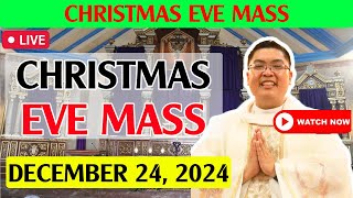 SOLEMNITY: CHRISTMAS EVE FILIPINO MASS TODAY LIVE || DECEMBER 24, 2024 || FR. JOWEL JOMARSUS GATUS