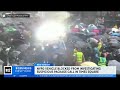 nypd demonstrators blocked emergency vehicle responding to call