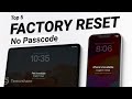 [Top 5] How to Factory Reset Locked iPhone Without Password 2024  (No DATA LOSS)