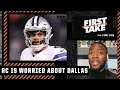 Cowboys' 'identity crisis' makes Ryan Clark worried about their chances vs. the 49ers | First Take