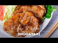 25 min Pork Shogayaki Recipe (Japanese Ginger Pork)