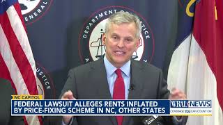 Federal lawsuit alleges rents inflated by price fixing scheme in NC, other states