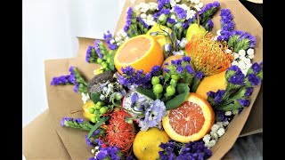 Fruit Bouquet DIY | How To | Tutorial | Celebrating my Dads Bday